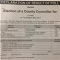 County Council elections - Thursday 4th May - postal votes