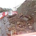 Rain causes wall in Dawlish to collapse