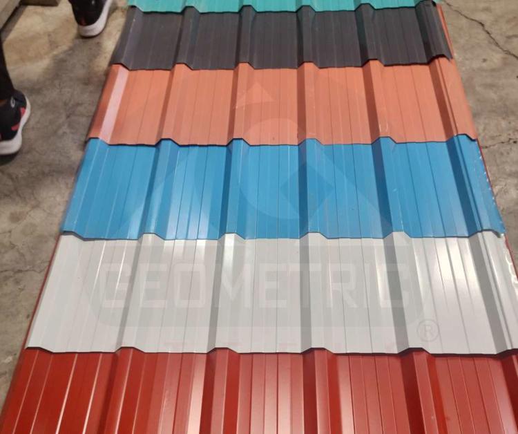 colour coated roof sheets