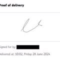 Royal Mail Signed For