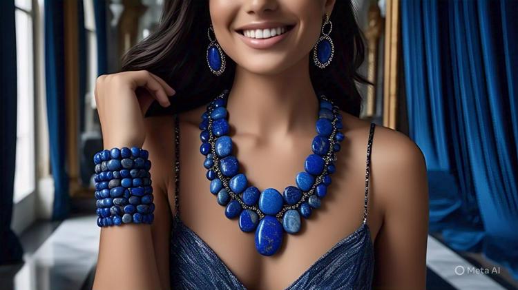 lapis lazuli jewelry for women bold elegant