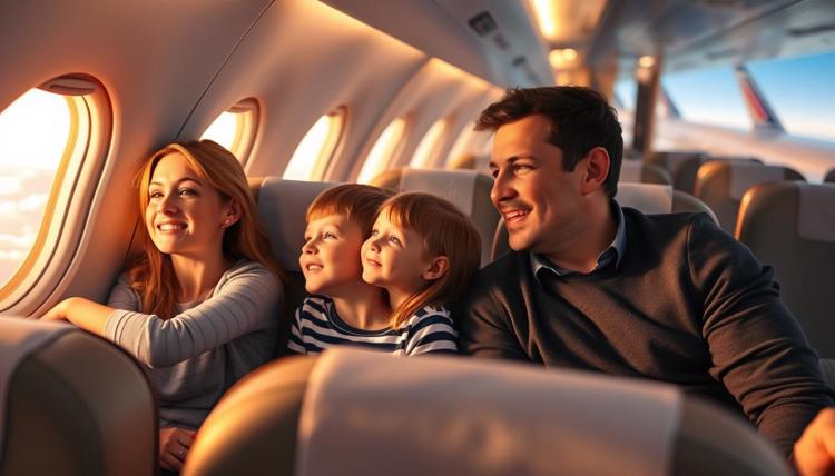 Traveling with kids on board with Air France