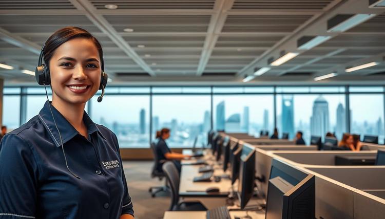 customer service for Emirates Airways support